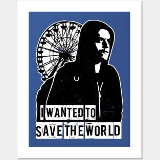 Mr. Robot "I Wanted To Save The World" Elliot Alderson Posters and Art